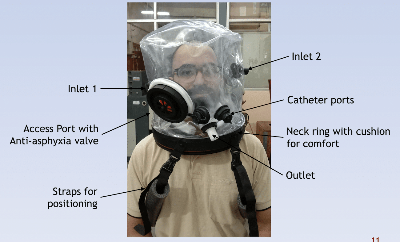 Development of HelmetPatient Interface for NonInvasive Ventilation (Oxygen Helmet) Dr Satish